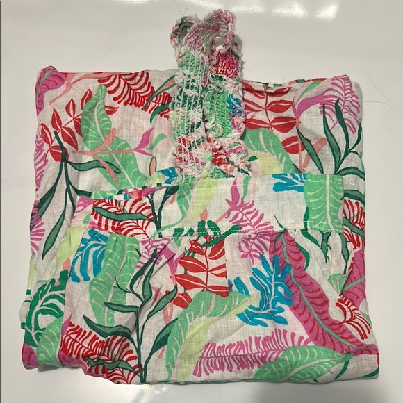 Colorful Leaf Print shirts Cynthia Rowley New without tags Size Small - Picture 4 of 4